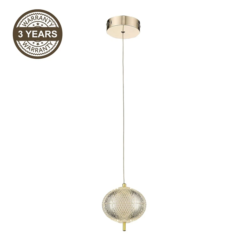 Pendant luminaire led a2360-1a gold