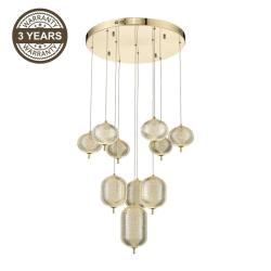 Griestu lampa led a2360-10 zelta