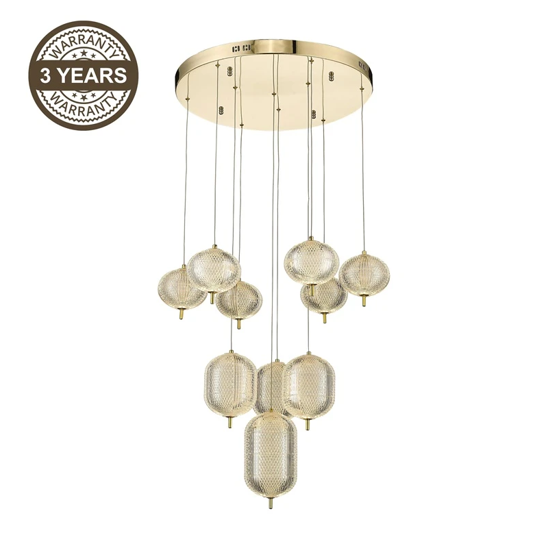 Griestu lampa led a2360-10 zelta