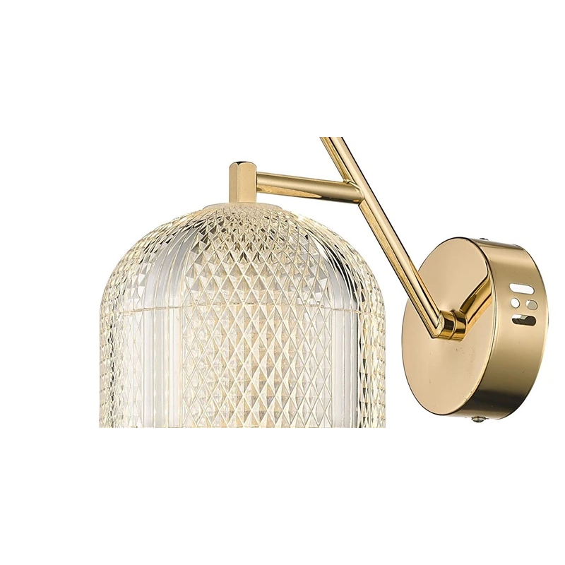 Lampa sienas led c2360-1c zelta