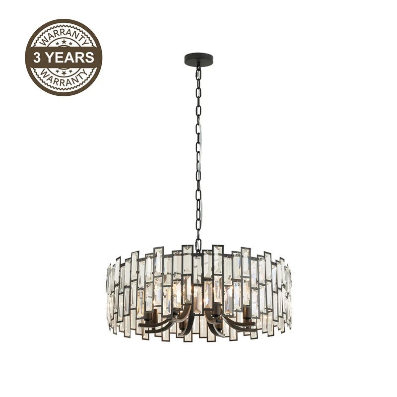 Lampa gries.melilla 2200027l 8xe14 zelta