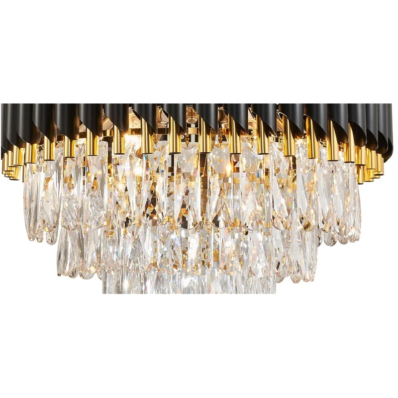 Griestu lampa lanna 2200091l 6xe14 melna