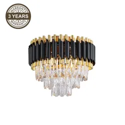 Lampa gr. lanna 2200091m-c 4xe14 melna