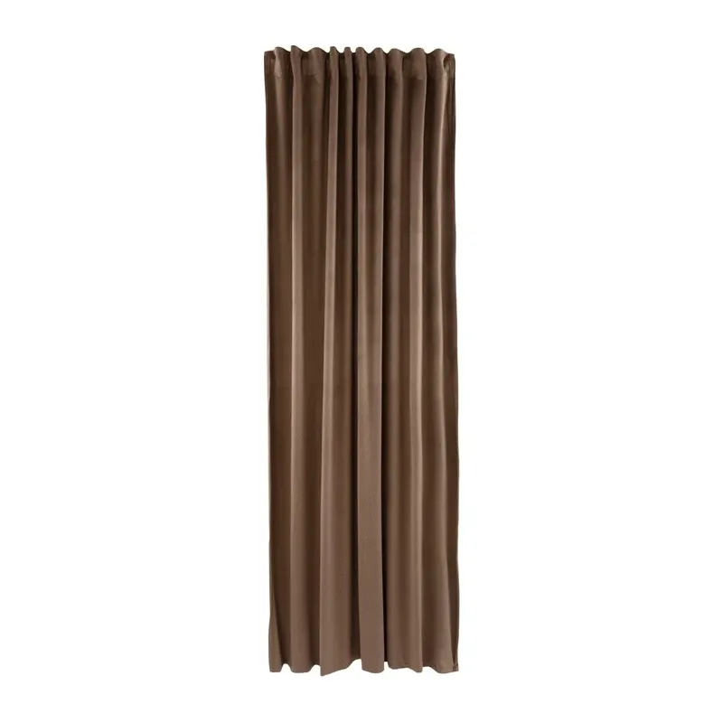 Ночная штора Domoletti Velvet Emboss 537867-1872-09-02, коричневый цв., 140 см x 260 см