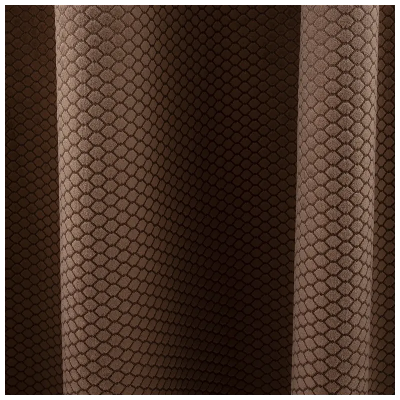Ночная штора Domoletti Velvet Emboss 537867-1872-09-02, коричневый цв., 140 см x 260 см