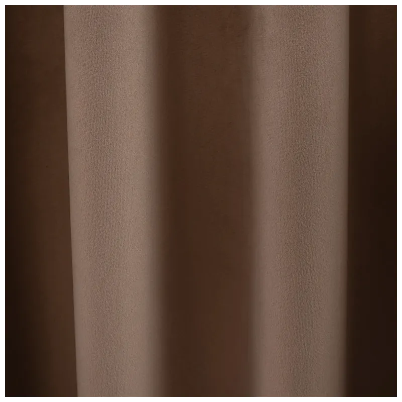 Nakts aizkari Domoletti Velvet W537628-21, brūngans krās., 140 cm x 260 cm