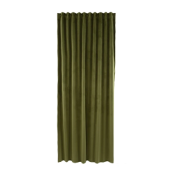 Aizkari velvet w537628-37 140x260 t.zaļi