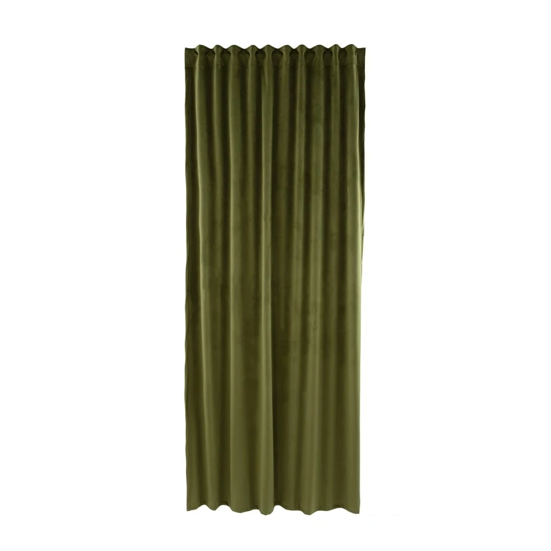 Aizkari velvet w537628-37 140x260 t.zaļi