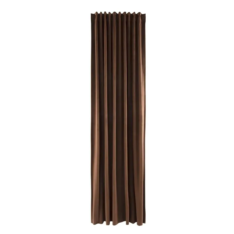 Nakts aizkari Domoletti Velvet W537628-04, brūna krās., 140 cm x 260 cm