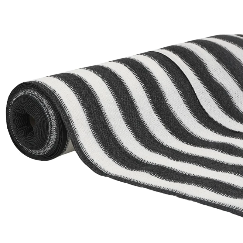 vidaXL norobežojošais tīkls antracītpelēks balts 1,5x10 m HDPE 150g-m²