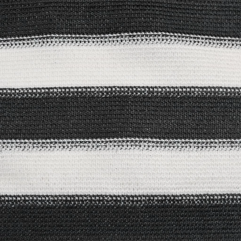 vidaXL norobežojošais tīkls antracītpelēks balts 1,5x25 m HDPE 150g-m²