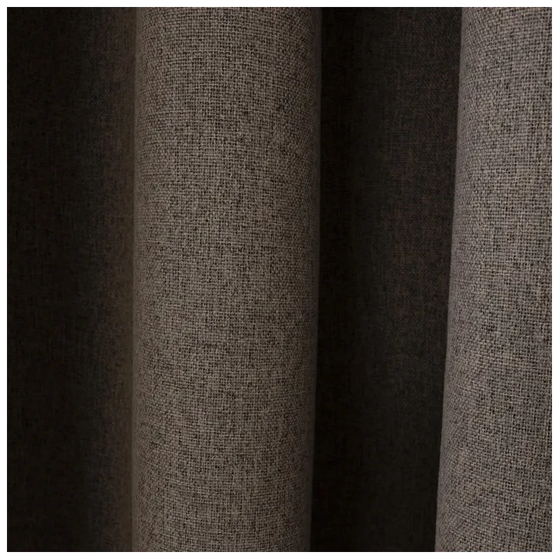 Шторы блэкаут Domoletti Dolly Blackout W538811-V5, серый цв., 140 см x 260 см