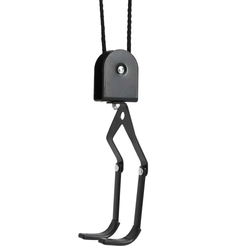 vidaXL velosipēdu pacēlāji ar griestu stiprinājumu, 2 gab., 20 kg