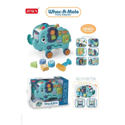 Rotaļu edukac. zilonis mx0390248