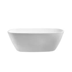 Vann, teisaldatav Masterjero, 170 cm x 78 cm x 59 cm, ovaalne, valge v.