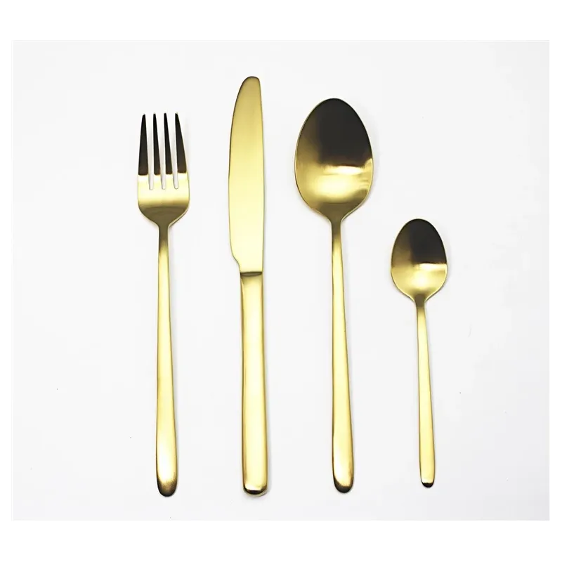 Galda piederumu komplekts Domoletti, zelta krās.