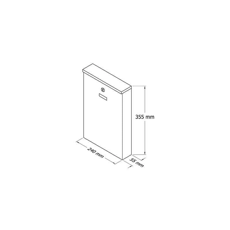 Pastkaste pd955 melna