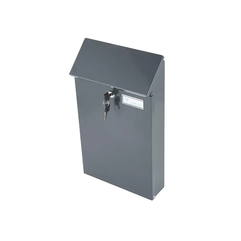 Postkast Haushalt PD958, must v.-hall v., 25.4 cm x 9 cm x 43.1 cm