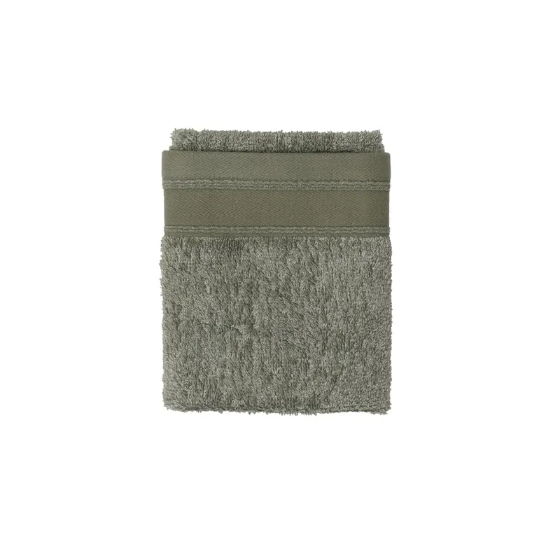 Vannas dvielis Domoletti Sandal 3, zaļa, 50 cm x 30 cm