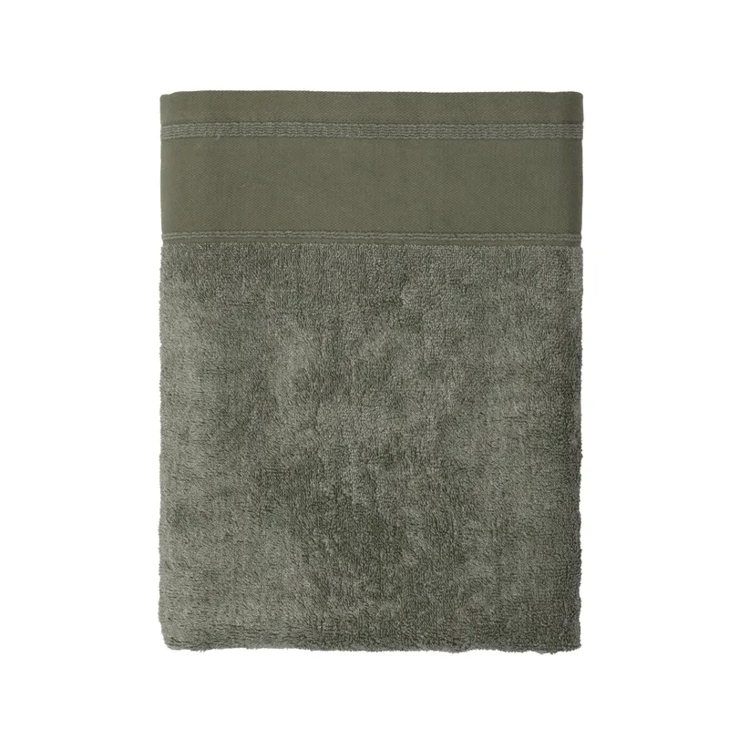 Vannas dvielis Domoletti Sandal 3, zaļa, 140 cm x 70 cm