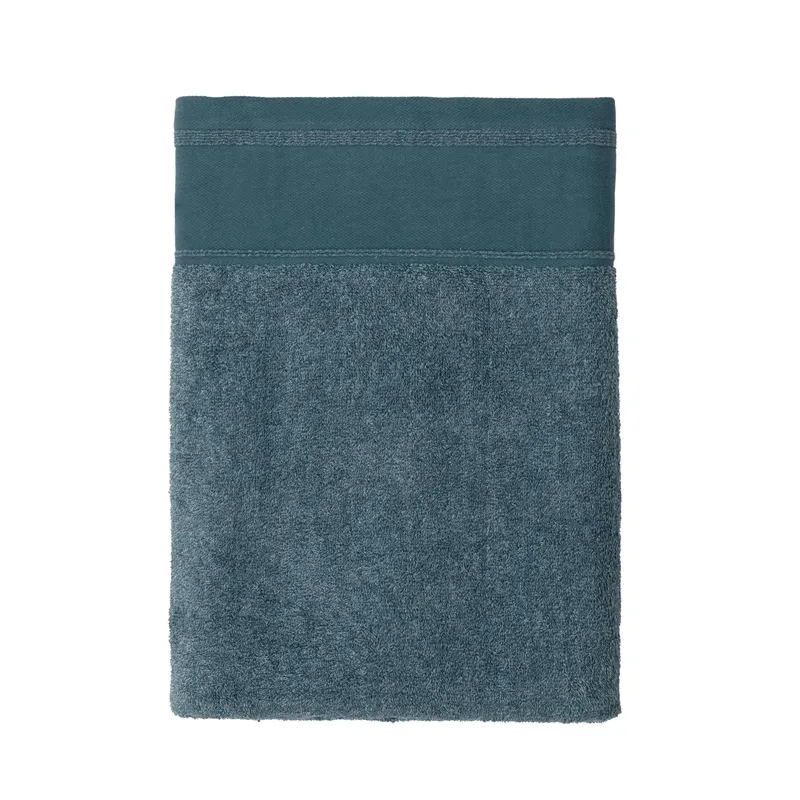 Банное полотенце Domoletti Sandal 4, синий, 140 см x 70 см