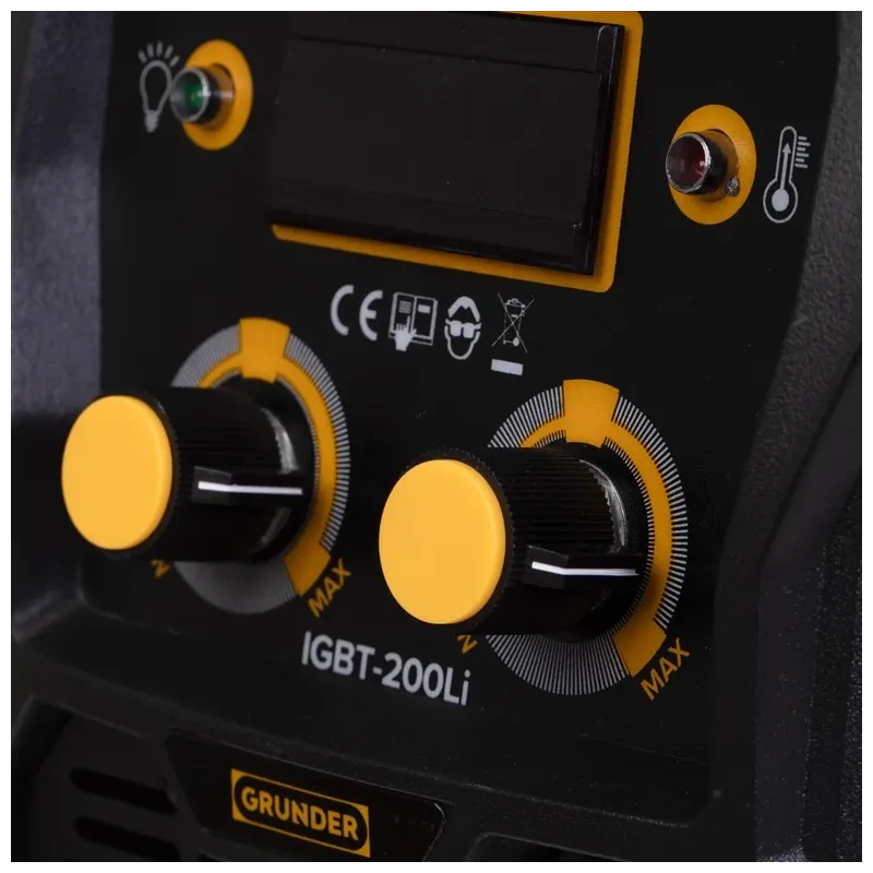 Metināšanas aparāts Grunder IGBT-200LI, 7100 W
