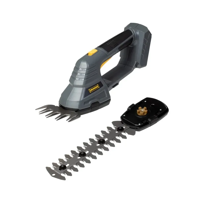 Akumuliatorinės žolės ir krūmų žirklės Grunder M1E-18LD-200-C3, be akumuliatoriaus, 18 V