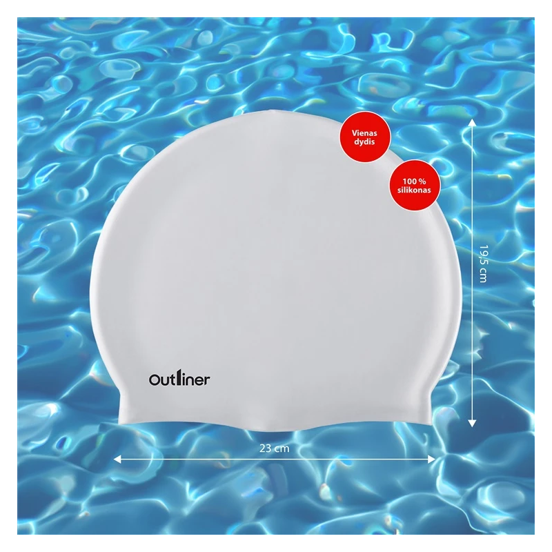 Peldcepure Outliner FSSWM-005. balta