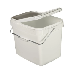 Spainis kv.ar vāku 38x30x45cm 34 l balts