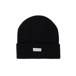 Cepure s-m vilnas-akrila melna vīriešu