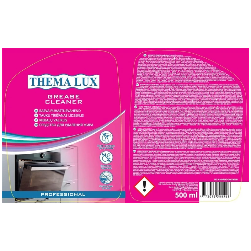 Tauku tīrītājs thema lux 500ml