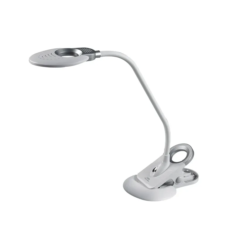 Galda lampa ar skavu Standart Clipy, LED, 4W