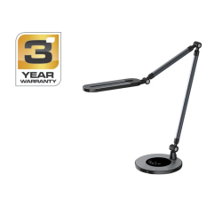 Lampa galda led ely bl1221 melna