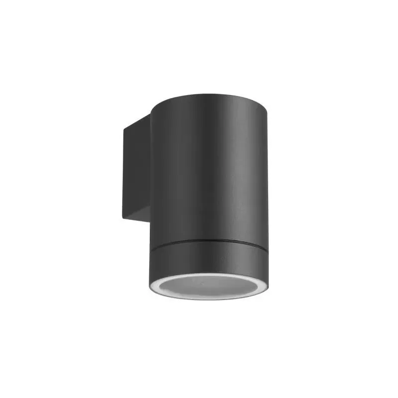 Āra sienas lampa Domoletti Eldo HR60273, 7W, GU10, IP44, melna krās., 7.5 cm x 11 cm