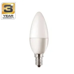 Led bulb b35 4.9w e14 2700k 470lm pl-mat