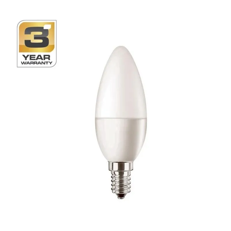 Spuldze Standart LED, B35, 2700 °K, E14, 4.9 W, 470 lm