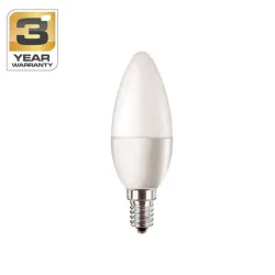Led bulb b35 4.9w e14 4000k 470lm pl-mat