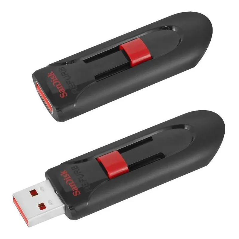 Atmiņa usb sandisk 128gb usb2.0 cruzer glide