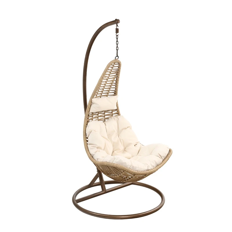 Āra piekaramais krēsls gaiši brūns