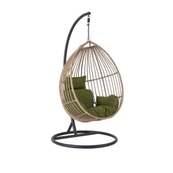 Hanging chair dark brown