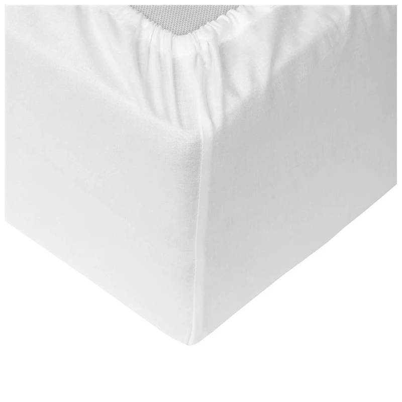 Palags ar gum.100% kokv 140x200+25cm bal