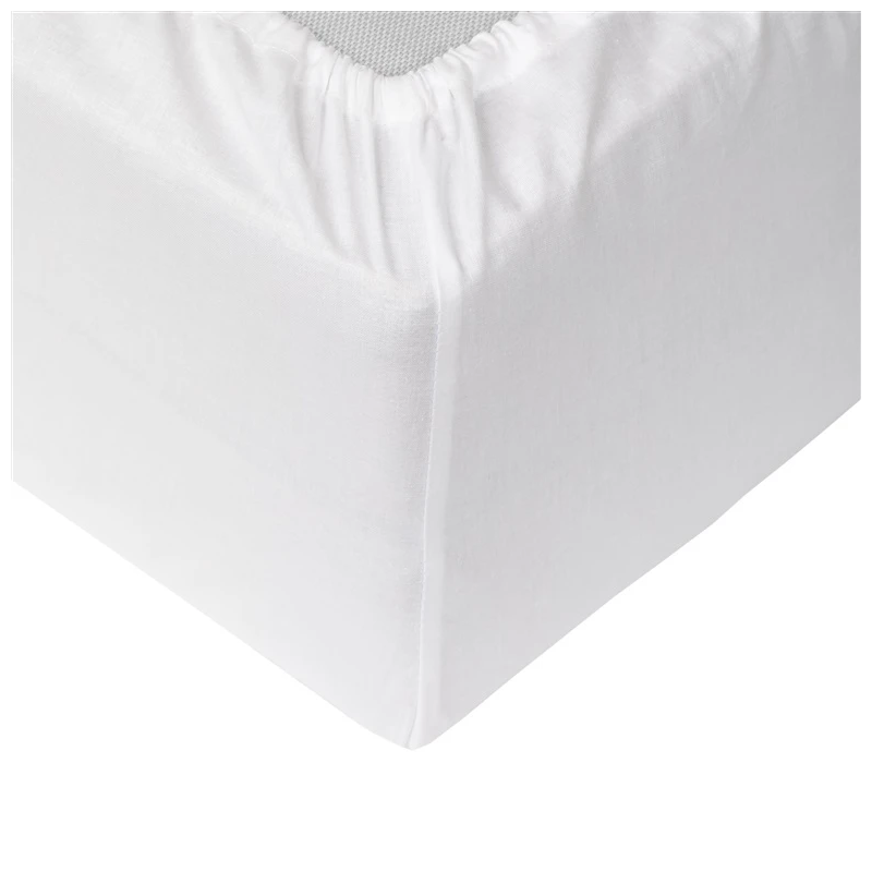 Palags ar gum.100% kokv 160x200+25cm bal