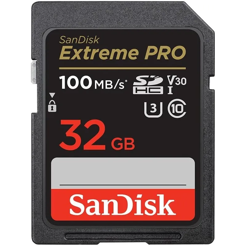 Atminties kortelė SanDisk Extreme Pro, 32 GB, 100 Mb-s - 90 Mb-s