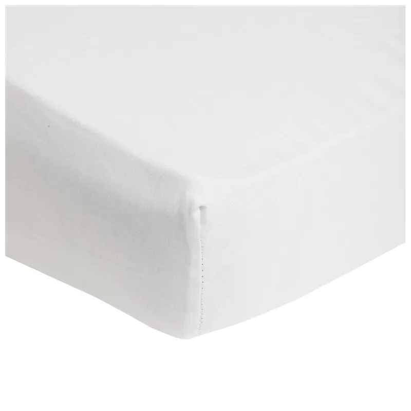 Palags Domoletti, balta krās., 90 x 200 cm, ar gumiju