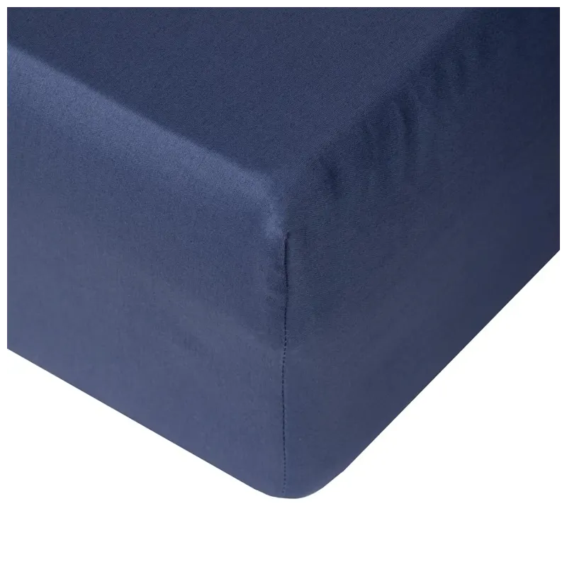 Palags Domoletti, tumši zila krās., 160 x 200 cm, ar gumiju