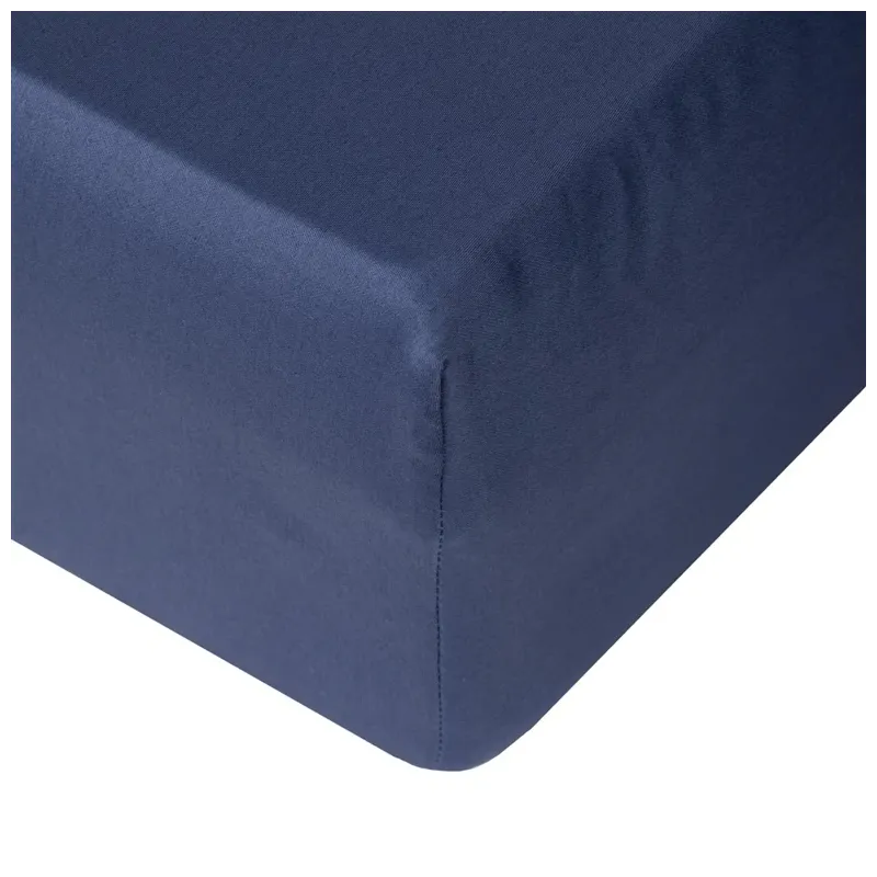 Palags Domoletti, tumši zila krās., 180 x 200 cm, ar gumiju