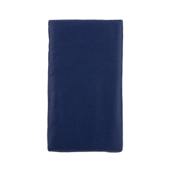 Fitted sheet sateen 200x200+25 navy