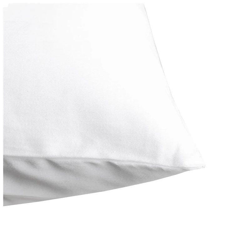 Pārvalks spilv.100 % kokv.. 70x70 cm bal