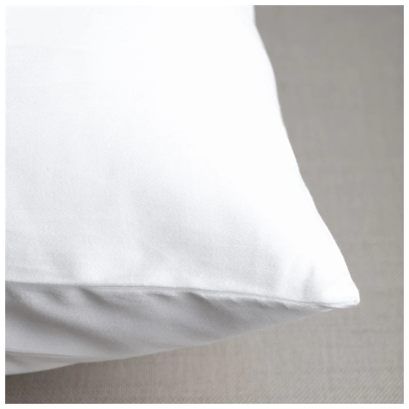 Pārvalks spilv.100 % kokv.. 70x70 cm bal