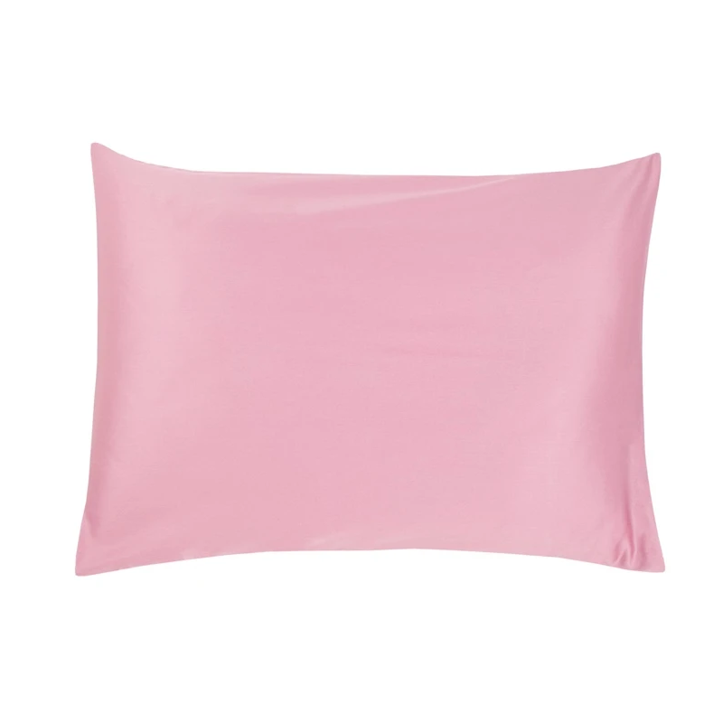 Pārvalks spilv.100 % kokv.s.50x70cm rozā